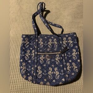 Vera Bradley Seahorse Sealife Purse Tote